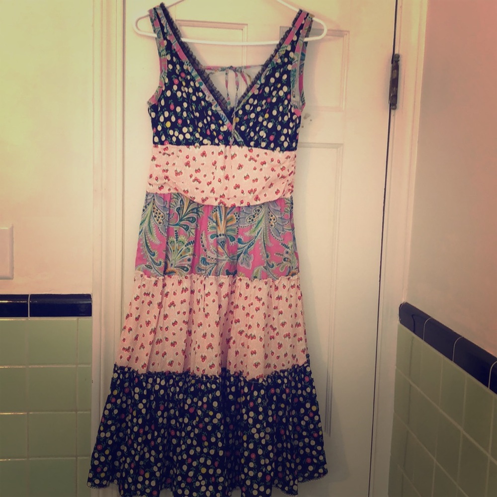 Fabulous cotton dress from Whistles of London!